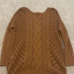 Brown sweater !